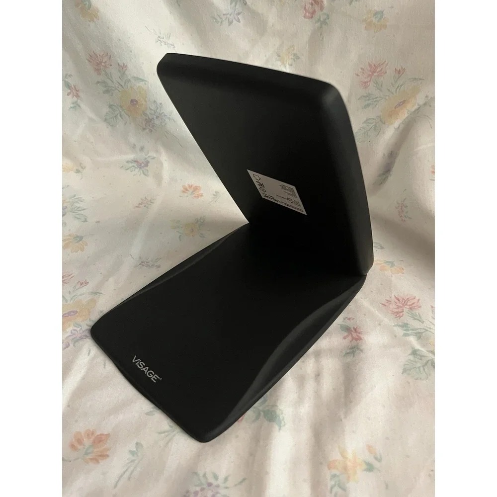 Visage Lighted Vanity Travel Mirror LED USB chargeable Touch Screen Black